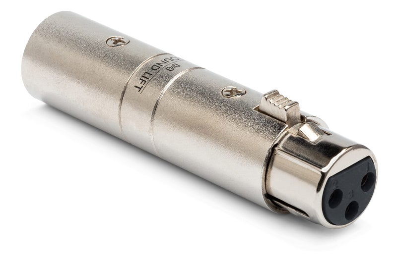 Hosa هوسا GLT-255 رافع أرضي، XLR3F إلى XLR3M - Image 2